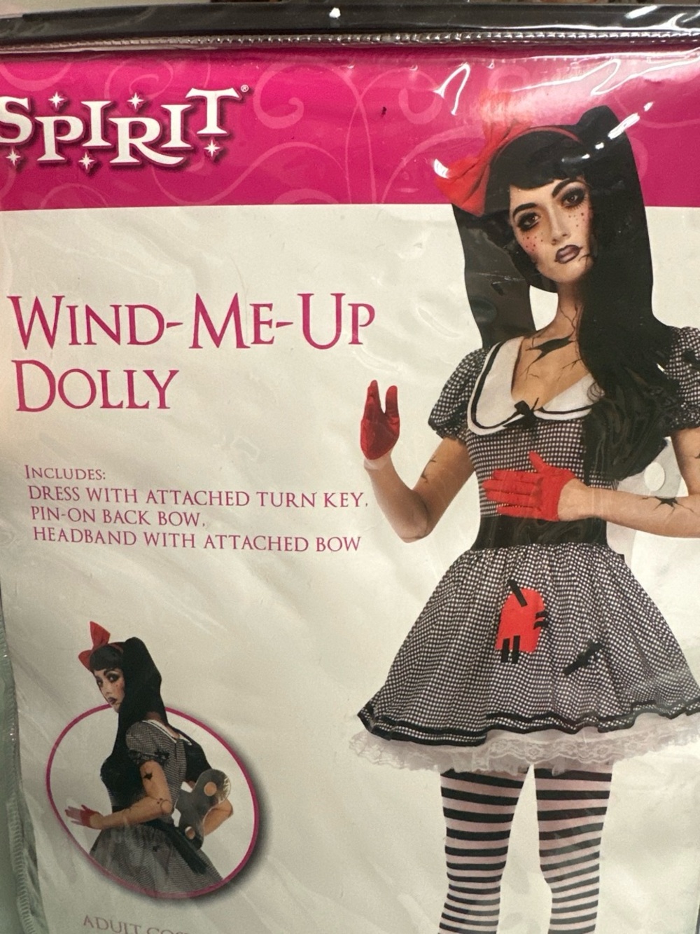Spirit Wind-Me-Up Dolly Costume